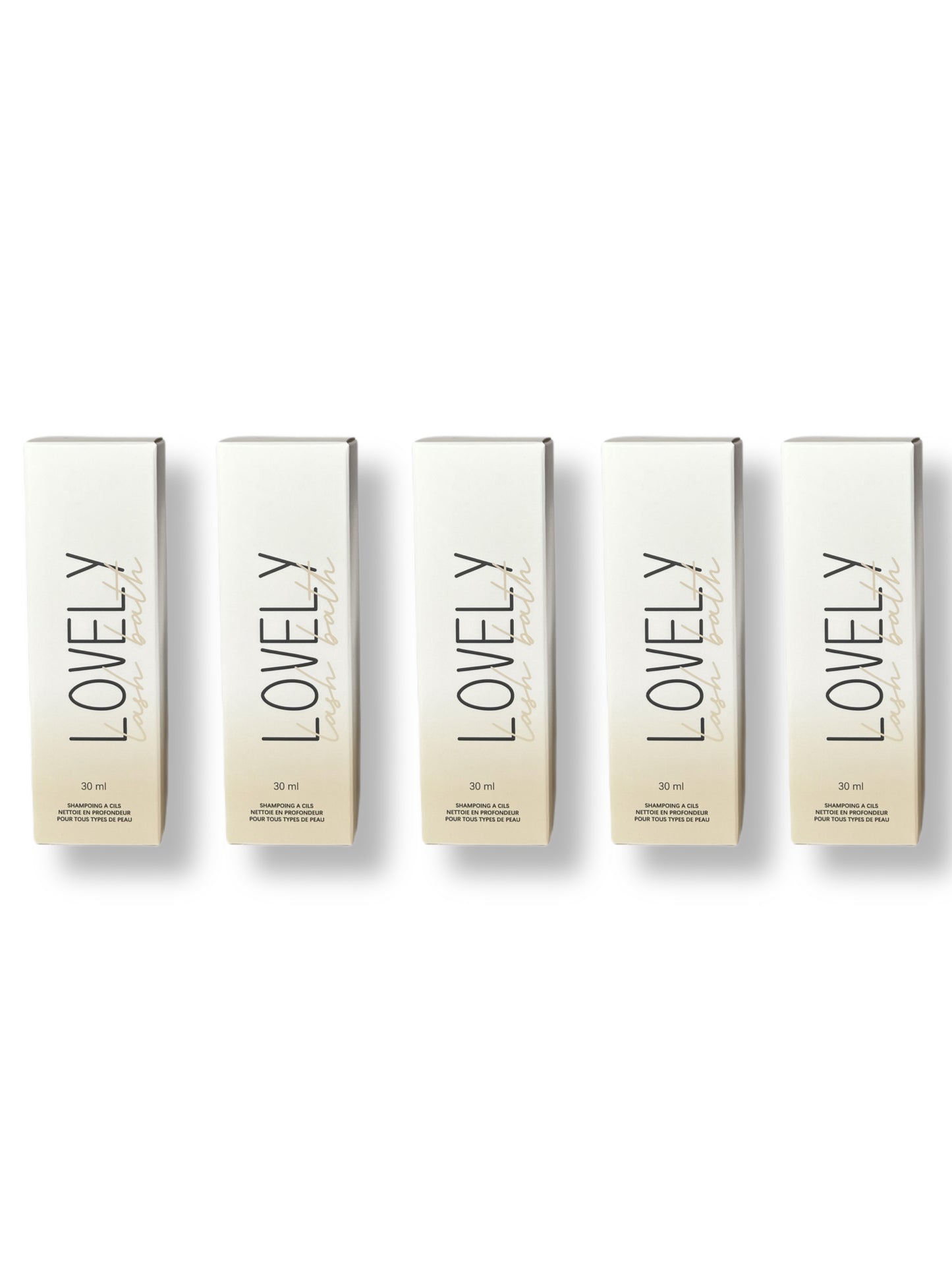 Lovely Lash Bath - lot de 5 (revente)